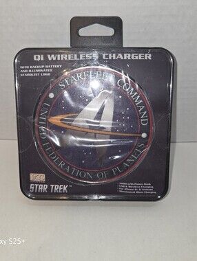 Star Trek Starfleet Command Qi Wireless Charger